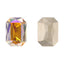 Paradise Shine Thin Octagon Shape High Quality Glass Pointed Back Fancy Rhinestones WholesaleRhinestone