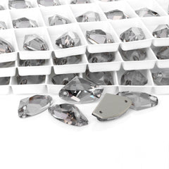 Satin Galactic Shape High Quality Glass Sew-on Rhinestones WholesaleRhinestone