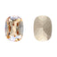 Golden Shadow Cushion Shape High Quality Glass Pointed Back Fancy Rhinestones WholesaleRhinestone