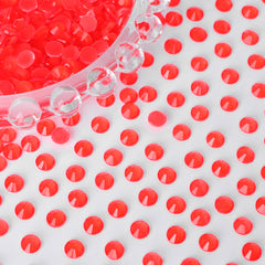 Mocha Neon Dk Orange Glass Flat Back Rhinestones WholesaleRhinestone