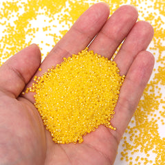 Opaque Luster Dark Yellow Color Hight Quality Glass Cylinder Seed Beads 1.6 MM Size BS1013 WholesaleRhinestone