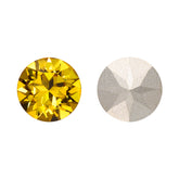 Light Topaz XIRIUS Chaton Shape High Quality Glass Pointed Back Fancy Rhinestones WholesaleRhinestone