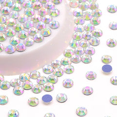 Glitter Pink Glass HotFix Rhinestones WholesaleRhinestone