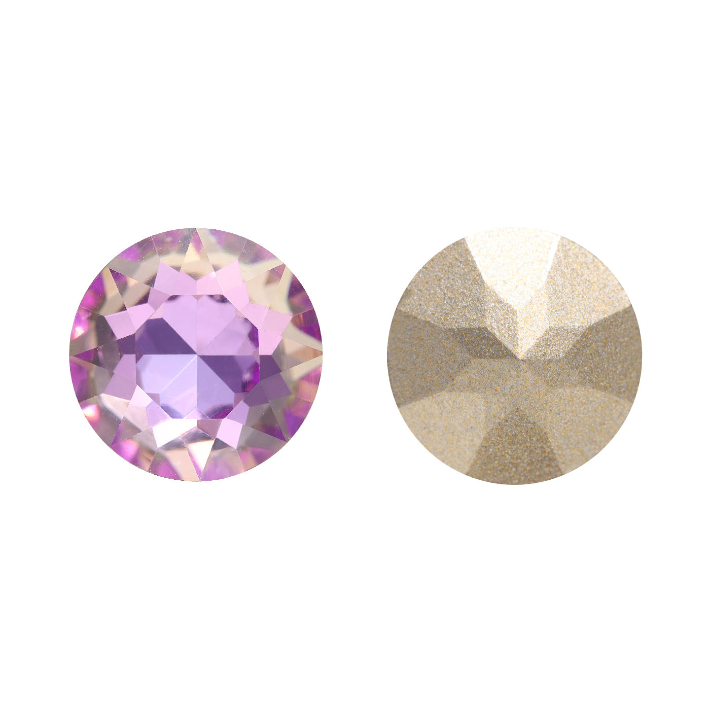 Vitrail Light Gemstone Flower Shape High Quality Glass Pointed Back Fancy Rhinestones WholesaleRhinestone