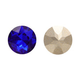 Sapphire Gemstone Flower Shape High Quality Glass Pointed Back Fancy Rhinestones WholesaleRhinestone