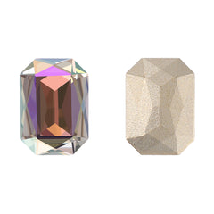 Ghost Light Thin Octagon Shape High Quality Glass Pointed Back Fancy Rhinestones WholesaleRhinestone