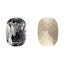 Black Diamond Cushion Shape High Quality Glass Pointed Back Fancy Rhinestones WholesaleRhinestone
