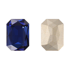 Montana Thin Octagon Shape High Quality Glass Pointed Back Fancy Rhinestones WholesaleRhinestone