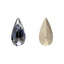 Black Diamond Teardrop Shape High Quality Glass Pointed Back Fancy Rhinestones WholesaleRhinestone