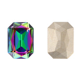 화산 얇은 팔각형 모양 고품질 유리가 뾰족한 멋진 모조 다이아몬드