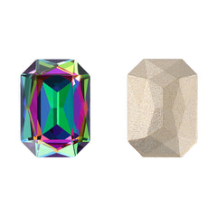 Vulkan dünne Oktagon Form hochwertiges Glasspitzback -Rücken -Fantasie -Strass -Strasssteine