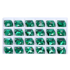 Emerald Cosmic Shape High Quality Glass Sew-on Rhinestones WholesaleRhinestone