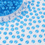 Mocha Neon Dk Blue Glass Flat Back Rhinestones WholesaleRhinestone