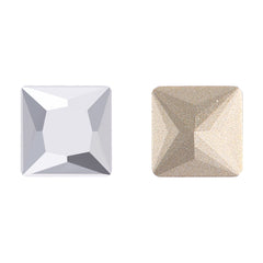 Comet Argent Light Princess Square Shape High Quality Glass Pointed Back Fancy Rhinestones WholesaleRhinestone
