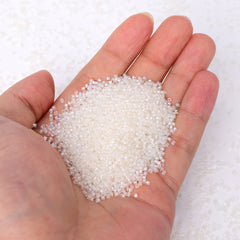 Transparent Color Lined White Hight Quality Glass Cylinder Seed Beads 1.6 MM Size DJS5001 WholesaleRhinestone