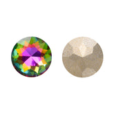 Volcano Gemstone Flower Shape High Quality Glass Pointed Back Fancy Rhinestones WholesaleRhinestone