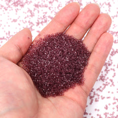 Transparent Light Purple Color Hight Quality Glass Cylinder Seed Beads 1.6 MM Size BS1024 WholesaleRhinestone