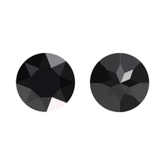 Jet Gemstone Flower Shape High Quality Glass Pointed Back Fancy Rhinestones WholesaleRhinestone