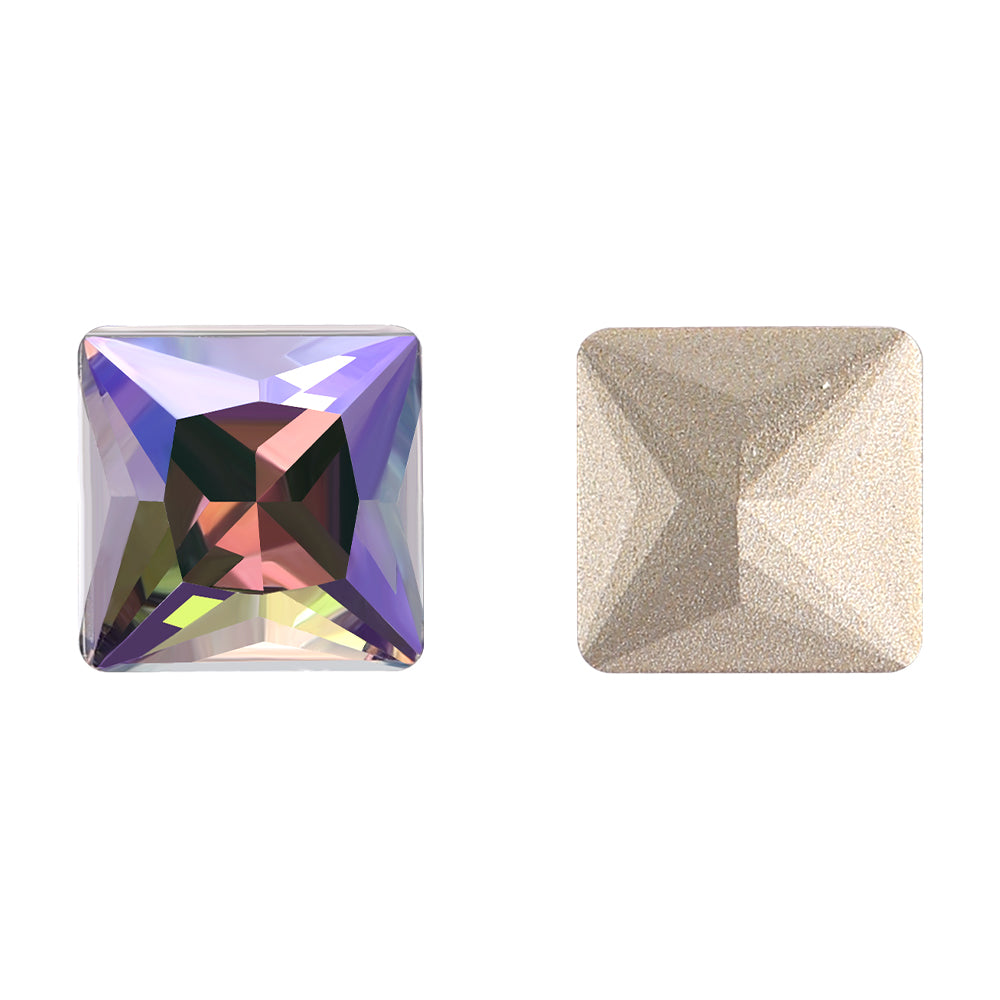 Ghost Light Princess Square Shape High Quality Glass Pointed Back Fancy Rhinestones WholesaleRhinestone