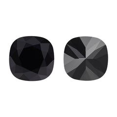 Jet Cushion Square Shape High Quality Glass Pointed Back Fancy Rhinestones WholesaleRhinestone