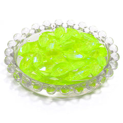 Electric Neon Jonquil Navette Shape High Quality Glass Sew-on Rhinestones WholesaleRhinestone
