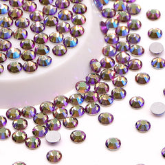 Paradise Blue Star Glass FlatBack Rhinestones Silver Back WholesaleRhinestone