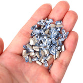 Lt Light Blue Elongated Imperial Shape Glass Pointed Back Fancy Rhinestones WholesaleRhinestone