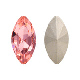 Light Peach Navette Shape High Quality Glass Pointed Back Fancy Rhinestones WholesaleRhinestone