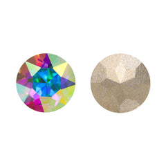 Crystal AB Gemstone Flower Shape High Quality Glass Pointed Back Fancy Rhinestones WholesaleRhinestone