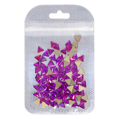 Butterfly Form Black Flat Back Fancy Rhinestones