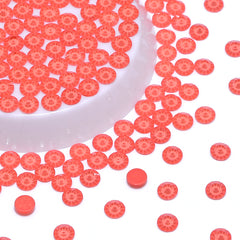 Neon Coral Red Glass FlatBack Neon Rhinestones WholesaleRhinestone