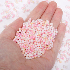 RNB013 Rainbow Effect Peanut Beads Shape Glass Seed Beads WholesaleRhinestone