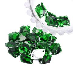 Cosmic Dark Green Resin Sew-on Rhinestones For Dance Costume WholesaleRhinestone