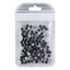 Star Shape Black Flat Back Fancy Rhinestones