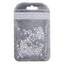 Square Shape Crystal AB Unfoiled Flat Back Fancy Rhinestones