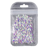 Cristallo obliquo Cristallo AB Ab Unfied Flat Back Fancy Sinestones