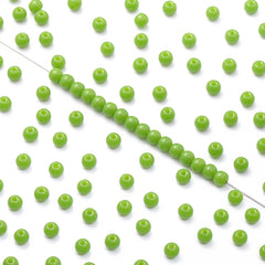 BSCZ011 4.5 MM Round Shape Glass Seed Beads for Bracelets and Jewelry Making WholesaleRhinestone