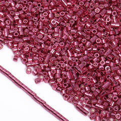 Metallic Rose Luster Color Hight Quality Glass Cylinder Seed Beads 1.6 MM Size JS3014 WholesaleRhinestone