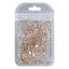Navette Shape Golden Shadow Glass Flat Back Fancy Rhinestones