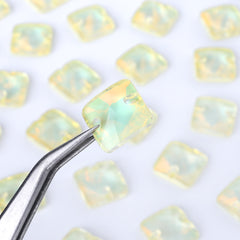 Jonquil AM Rivoli Square Shape High Quality Glass Sew-on Rhinestones WholesaleRhinestone