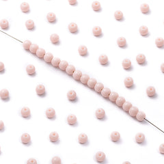 BSCZ025 4.5 MM Round Shape Glass Seed Beads for Bracelets and Jewelry Making WholesaleRhinestone