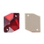 Siam Cosmic Shape High Quality Glass Sew-on Rhinestones WholesaleRhinestone