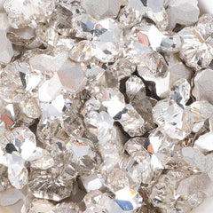 Crystal Rabbit Shape Glass Pointed Back Fancy Rhinestones WholesaleRhinestone