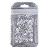 Trapeze a forma di cristallo ab unpiccello sbalordibile strass