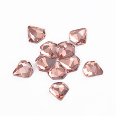 Diamond Shape Champagne Flat Back Fancy Rhinestones WholesaleRhinestone