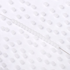 BSB001 4.5 MM Round Shape Glass Seed Beads for Bracelets and Jewelry Making WholesaleRhinestone