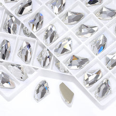 Crystal Galactic Shape High Quality Glass Beveled Flat Back Rhinestones WholesaleRhinestone