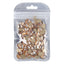 Octagon Shape Golden Shadow Flat Back Fancy Rhinestones