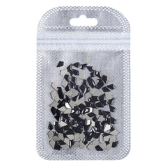 Arrow Shape Black Flat Back Fancy Rhinestones