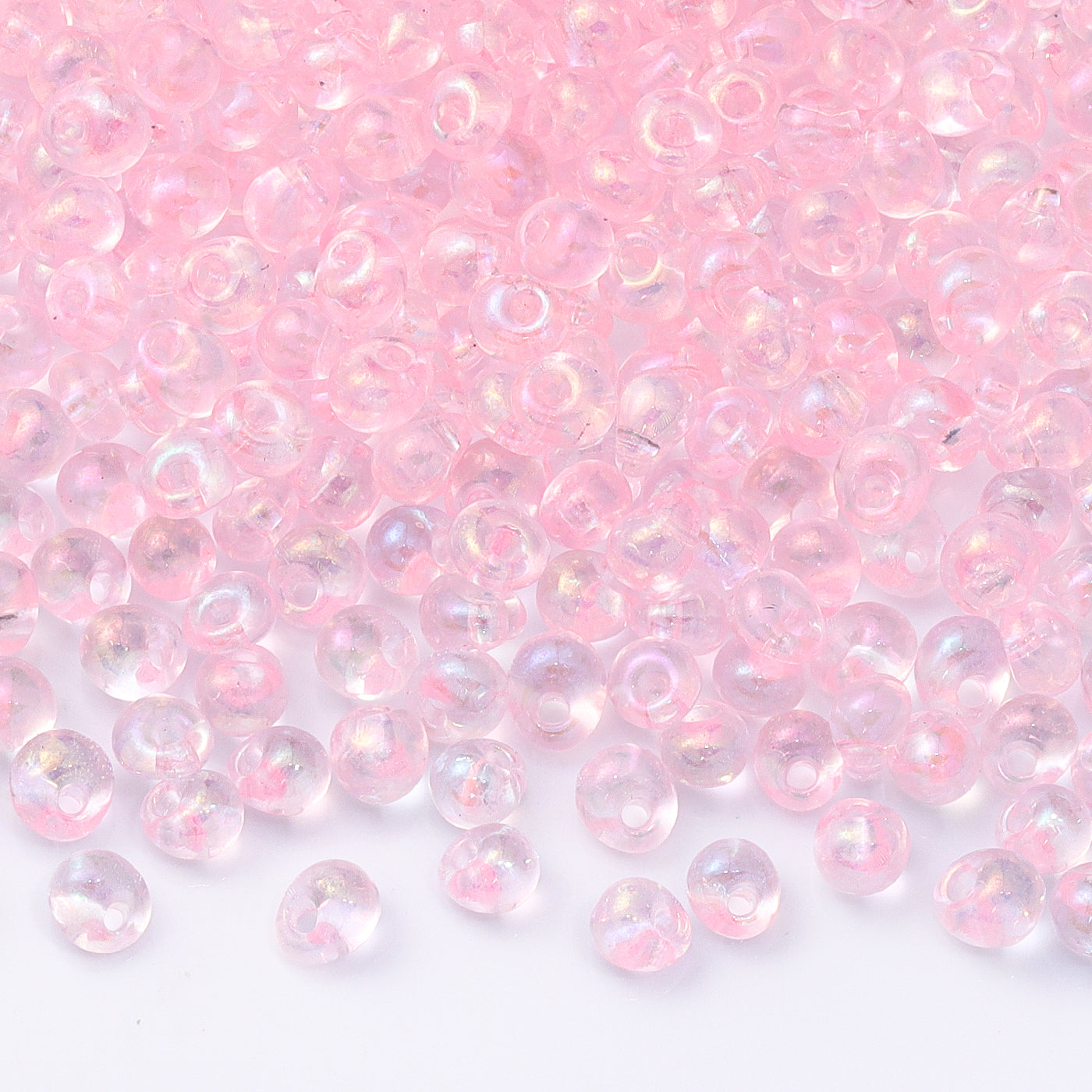 TMAB013 Transparent AB Drop Shape Glass Seed Beads WholesaleRhinestone